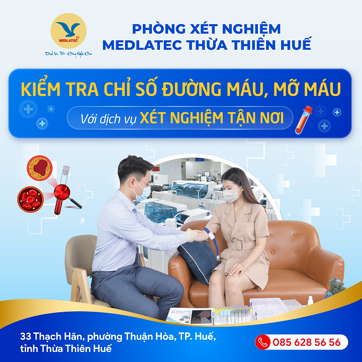 Dịch vụ xét nghiệm kiểm chỉ số đường máu, mỡ máu